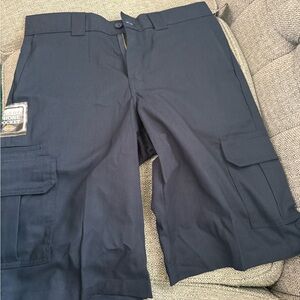 Dickies Blue Cargo Shorts Sturdy Cotton Blend